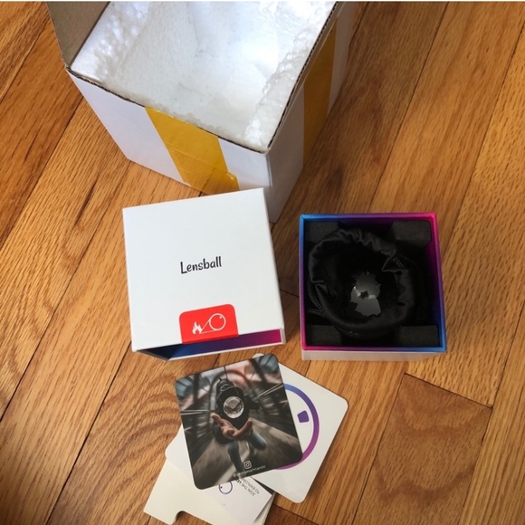 NIB Lensball K9 Crystal Ball w/ Stand & Pouch - Picture 4 of 9